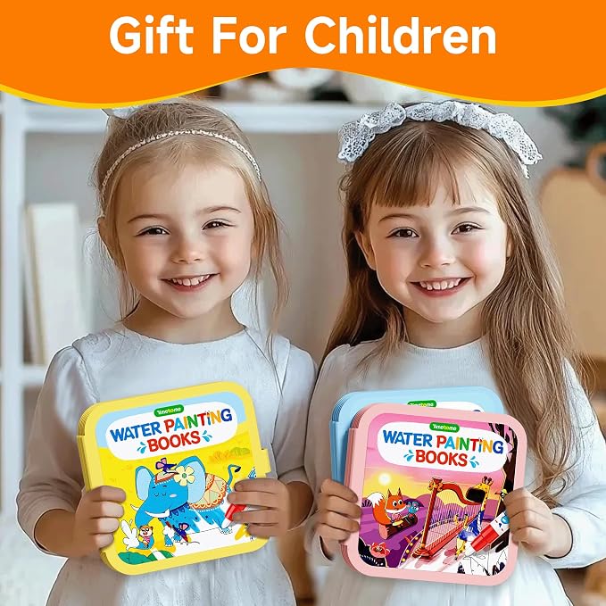 Timetome Reusable Water Painting Books - Image 8