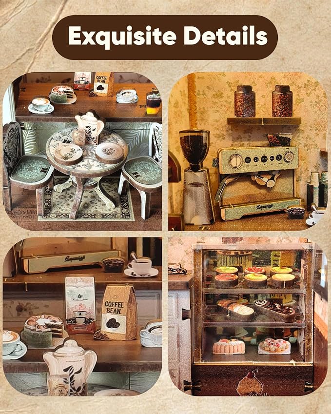 DIY Miniature House Kit, Mini Dollhouse Kit - Image 3