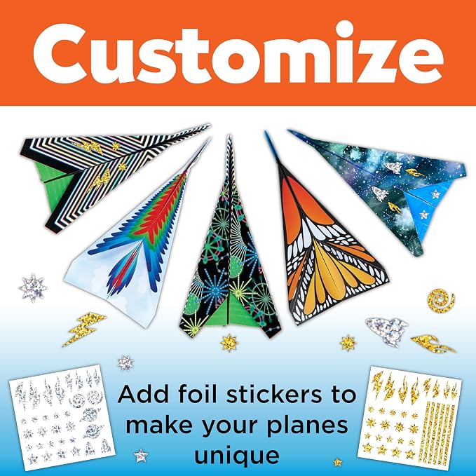 Creativity for Kids Stunt Squadron Fold & Launch Paper Airplanes: Create 80 - Image 4