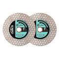 Tile Blade 5"/125mm - 2pcs Diamond Saw Blade Hexagon Design for Cutting and Grinding Granite Marble Ceramic Porcelain Tile,Arbor 7/8"-5/8"