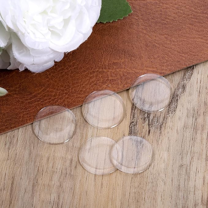 100 PCS Epoxy Stickers 1" Round Epoxy Bottle Cap Stickers Clear Epoxy-Resin - Image 3