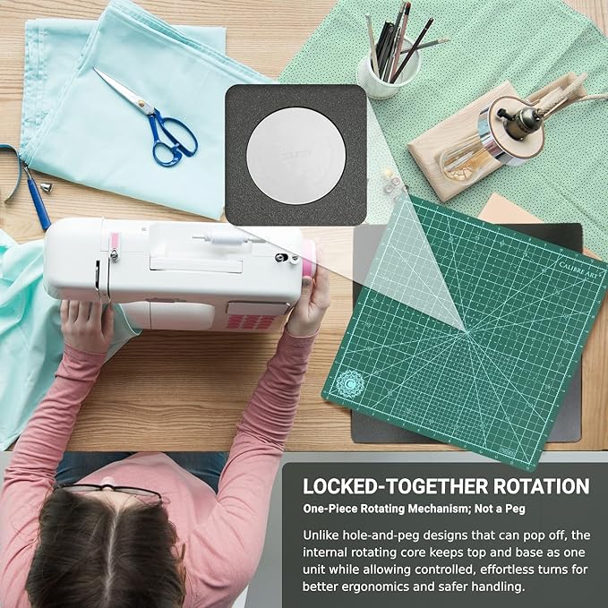 Calibre Art Rotating Self Healing Cutting Mat 14x14 - Image 2