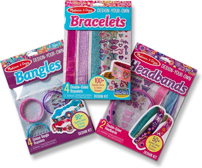 Melissa & Doug Design-Your-Own Jewelry-Making Kits by Unknown