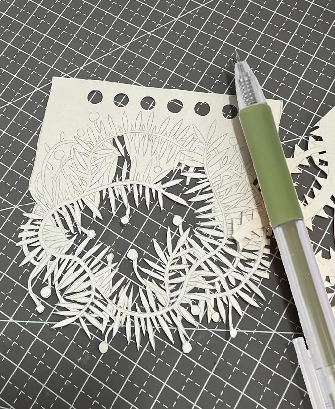 6 Pieces Art Cutting Tools Knife Pen Craft Paper Cutter Pen Carving Tools - Image 6