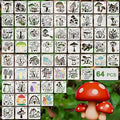 Felixcraft Mushroom Stencils for Painting, Durable PET Material for Wood Signs by Felixcraft-DIYDreamscape