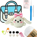 BUNUKY Beginner Crochet Kit, Snowy Bunny Amigurumi Starter Kit by Unknown