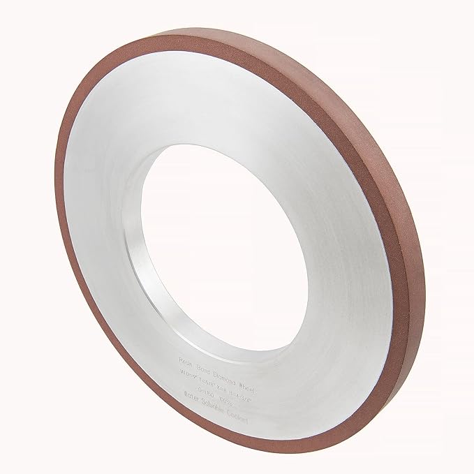 MaxTool Dia 9" 1A1 Diamond Plain Wheel Abrasive Grinding Wheel Thick 5/8" Resin Bond; NDR1A1D9T16X8G15