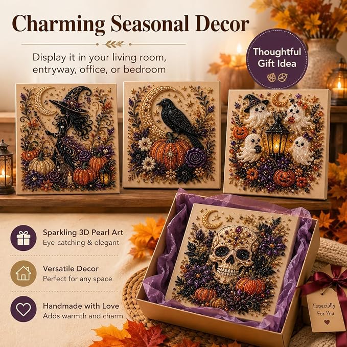 Halloween Diamond Pearl Art Kits - Image 7