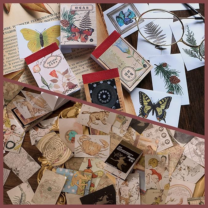 600 Pieces Washi Sticker Set, 12 Set Scrapbooking Diary Planner Album Diary - Image 7