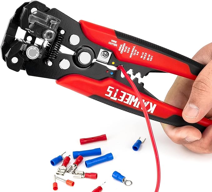 KAIWEETS Automatic Wire Stripper with 260PCS Crimp Connectors and Terminals