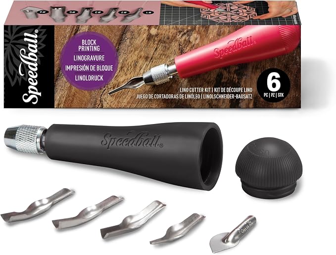 Speedball Linoleum Cutter Kit Assortment #1 by SpeedballArt