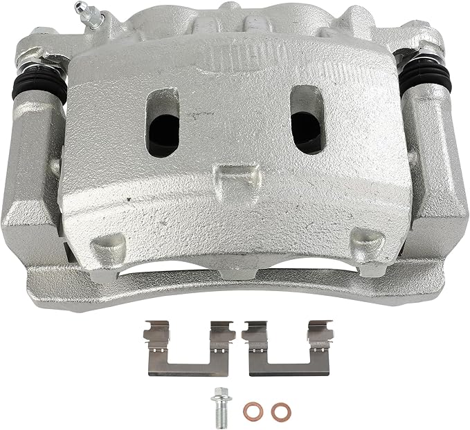 SCITOO Front Left Brake Caliper With Bracket 19B3339 Compatible For INFINITI For QX56 2007-2013,For INFINITI For QX80 2014-2022,For Nissan For Armada 2006-2015 2017-2022