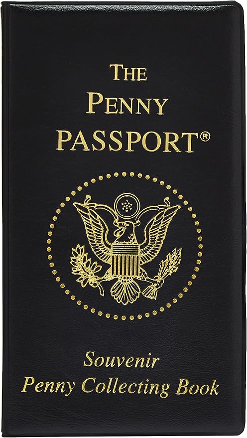 Penny Passport Souvenir Elongated Coin Album by Penny+Skateboards
