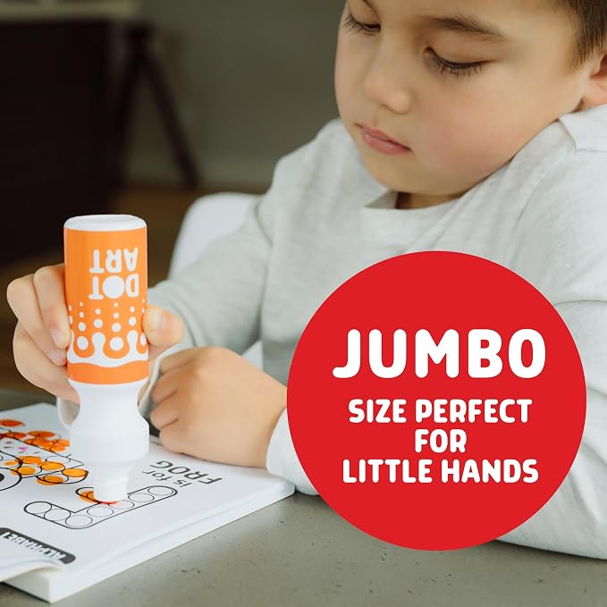 Chuckle & Roar - Dot Art Activity Kit - Mess Free Washable Markers - Image 5