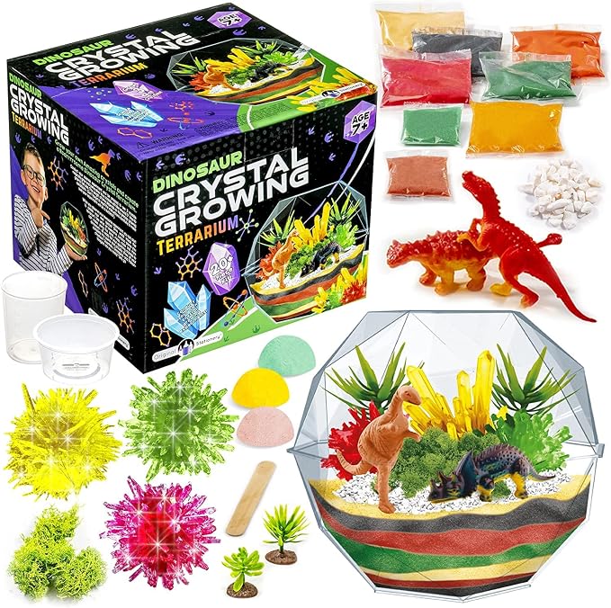 Original Stationery Dinosaur Crystal Growing Kit by OriginalStationery