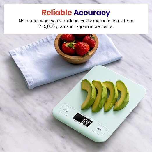Etekcity Food Kitchen Scale, Digital Grams and Ounces, Medium | Tare function - Image 2