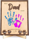 Wooden Handprint Keepsake Plaque by NELXI