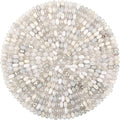 200Pcs Large Hole Beads Spacer Beads White Assorted European Craft Big Beads by BRACELETMAKINGKIT