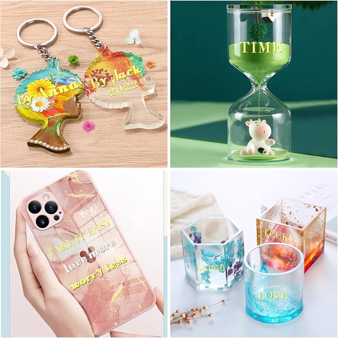 12 Pcs Mini Alphabet Number Stickers - Image 5