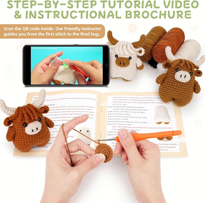 Fortuning's JDS Crochet Kit for Beginners - Image 5