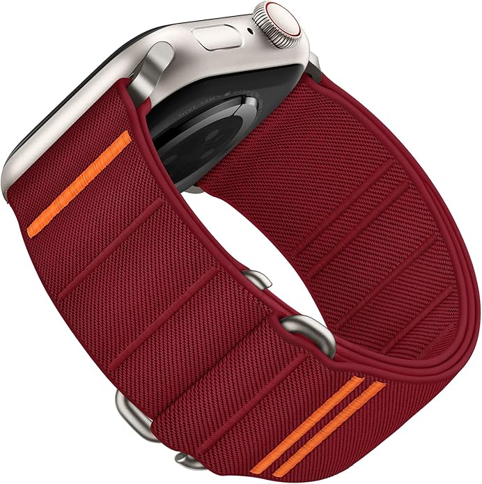 Suitisbest Sport Bands Compatible with Apple Watch Ultra Band 49mm 46mm 45mm 44mm 42mm 38mm 40mm 41mm Men Women, Stretchy Nylon Sport Loop Strap with S-Hook for iWatch Series 10 Ultra SE 9 8 7 6 5 4 3
