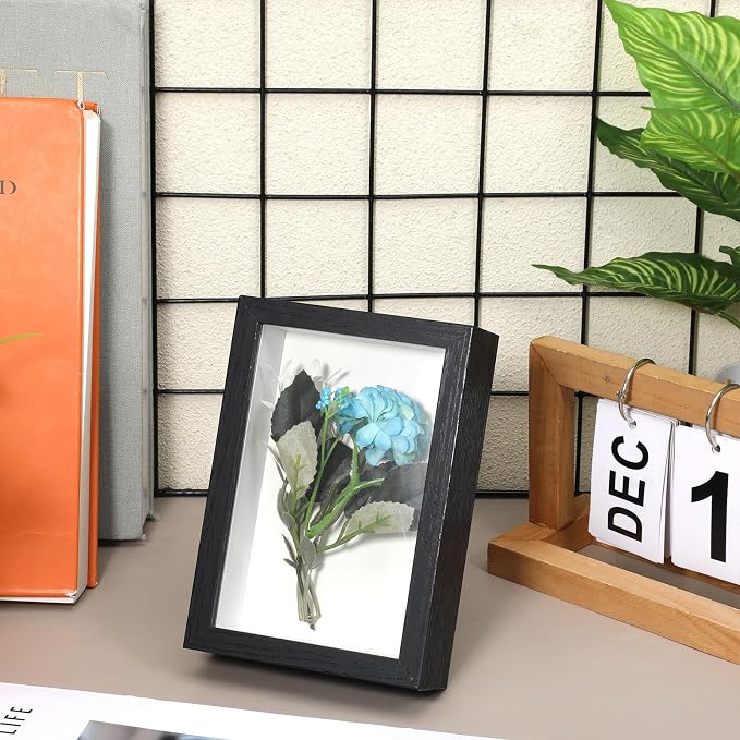 8 Pcs Shadow Box Frame, 4 x 6 Inch 3D Shadow Boxes Display Cases 1.2in Depth - Image 5