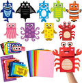 WATINC 9Pack Hand Puppet Art Craft by WATINC
