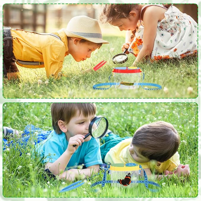 Halloscume 24 Pcs Bug Catchers for Kids Collection Viewer for Kids Critter - Image 6