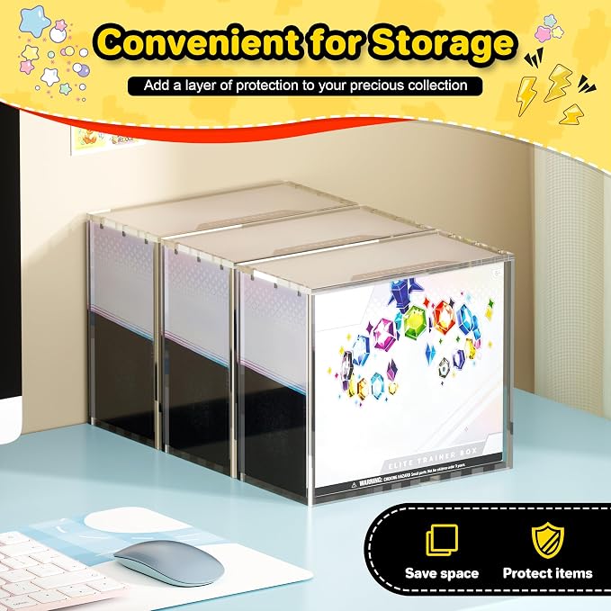 ETB Protector Case, 5mm ETB Acrylic Display Case, Dustproof and Waterproof - Image 7