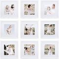 Sheffield Home 9 Piece Gallery Wall Frame Set, 12x12 Inch by SheffieldHome
