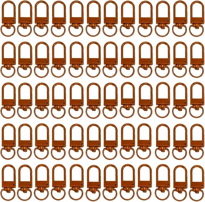 Keychain Clasp Keychain Clip Accessories Bulk 60pcs Colorful Lobster Claw Clasps by Cmidy