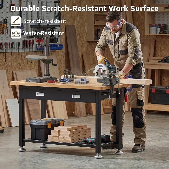 47.2" Heavy Duty Work Bench - Image 7