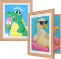 2 Pack Kids Artwork Frames Changeable 8.5 x 11 Inch Children Art Projects by Unknown