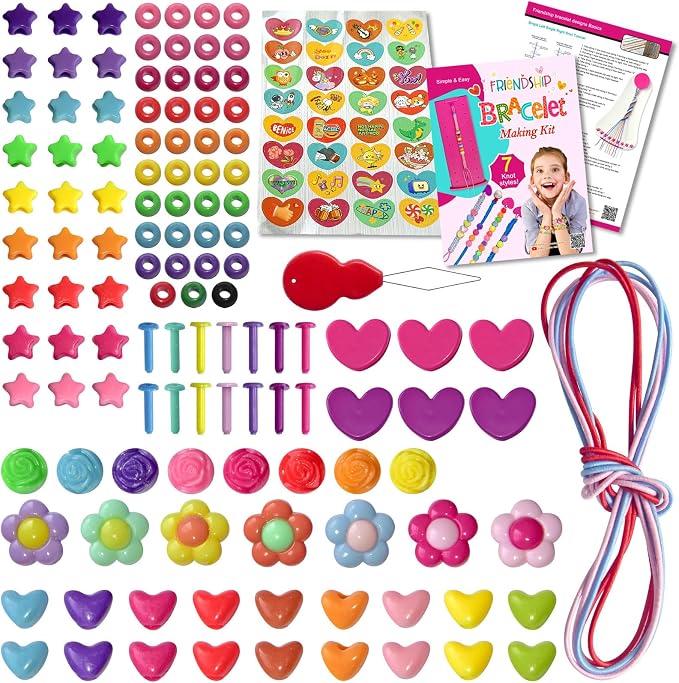 zwzxd Friendship Bracelet Making Kit Toys, Ages - Image 5