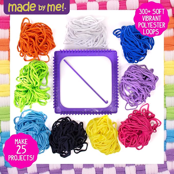 Made By Me Ultimate Weaving Loom, Includes 378 Craft Loops & 1 Weaving Loom - Image 2