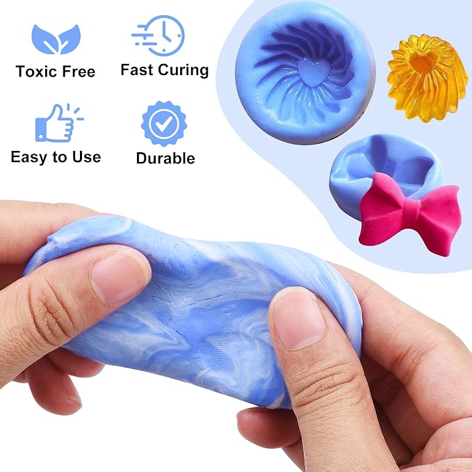 Silicone Putty - 2.5 Lb Flexible Silicone Mold Making Kit - Image 3