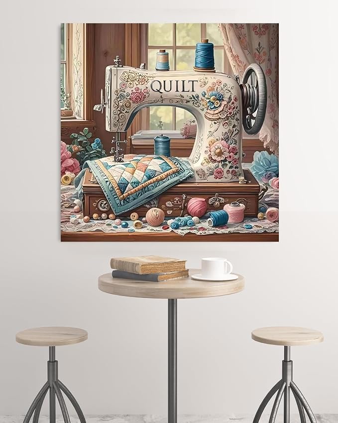 Sewing Machine Stamped Cross Stitch Kits - Image 3