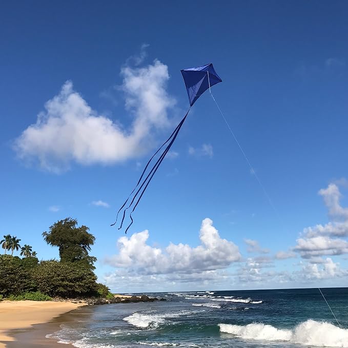 In The Breeze Solid Color Diamond Kite - Image 3