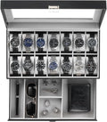 ProCase Watch Box, 14 Slot Mens Watch Case by ProCase