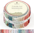 Tinyspool & Co.'s Twirlie Roll 40 Precut Quilting Fabric Strips by TinyspoolCo
