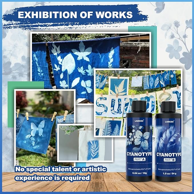 Cyanotype Kit, Cyanotype Chemicals Sensitizer Set - Image 6