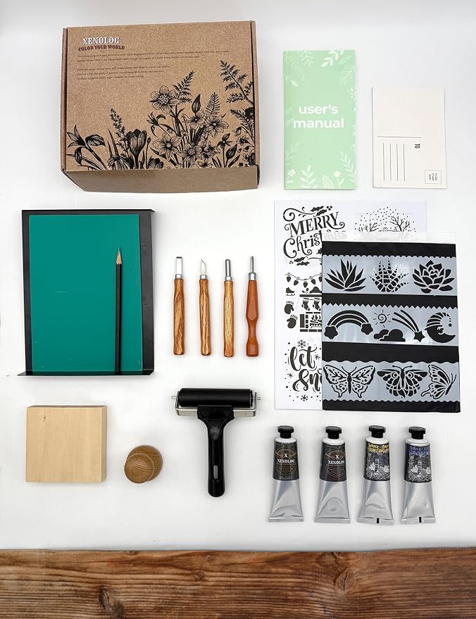 Xenolog Deluxe Block Printing kit - Image 2