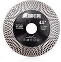 SHDIATOOL Tile Diamond Saw Blades Porcelain Cutter Disc for Dry/Wet Cutting Grinding Ceramic Marble Artificial Stone Diameter 4.5 Inches x 7/8 inch