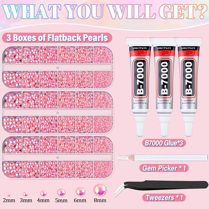 Flatback Pearls for Crafting - Image 2
