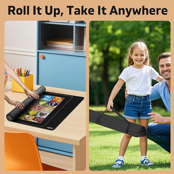1500 Rubber Puzzle Mat – Create, Sort & Store - Image 4