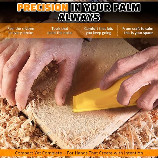 54PCS Premium Micro Sander, Detail & Mini Sander Block – Precision Small Hand - Image 3