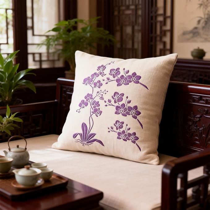 TIAMECH A4 Reusable Orchid Stencil - Image 4