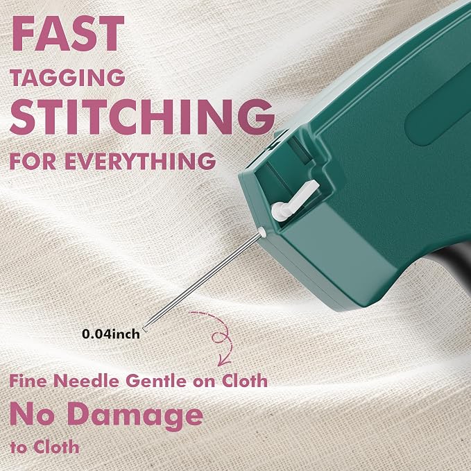 Stitch Gun for Clothes, Portable Handheld Tagging Gun for Clothing, Stitch - Image 3
