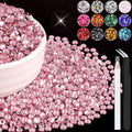 6000PCS 4mm Resin Rhinestones Bulk by BELLEBOOST