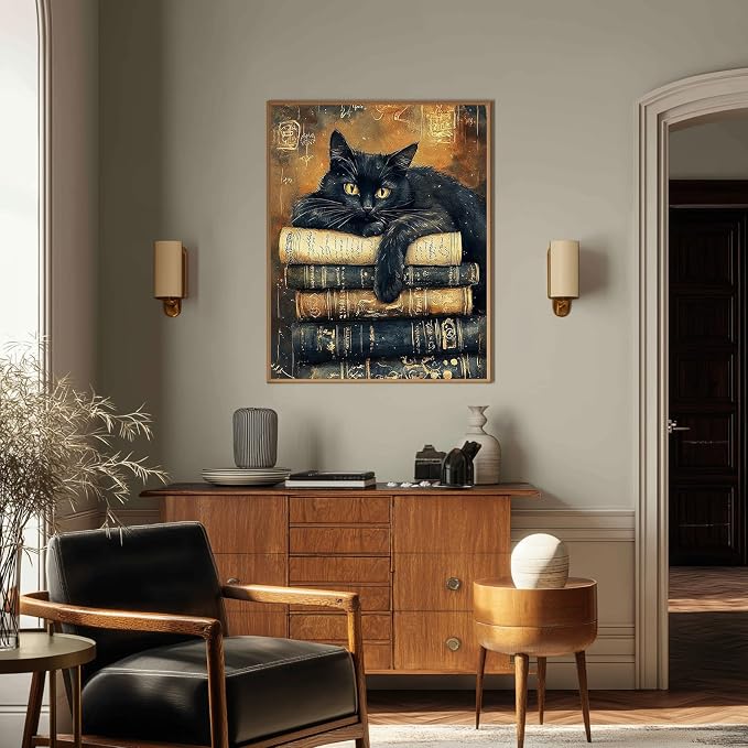 HMZephitiquc Cat Paint by Numbers Kit - Image 2